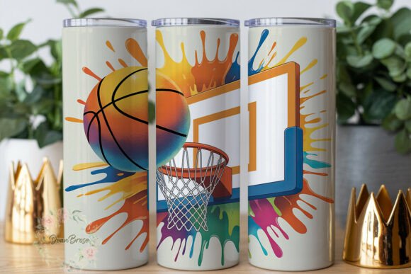 Basketball Paint Splash 20oz Tumbler Review