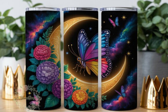 Butterfly Moon Floral 20oz Tumbler Wrap Review