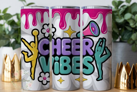 Cheer Vibes Dripping Glossy 20oz Tumbler Review