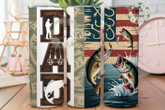 Fishing Dad Distressed Flag 20oz Tumbler Review