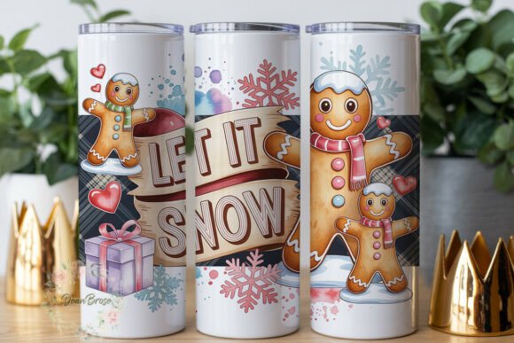 Gingerbread Let It Snow 20oz Tumbler Review