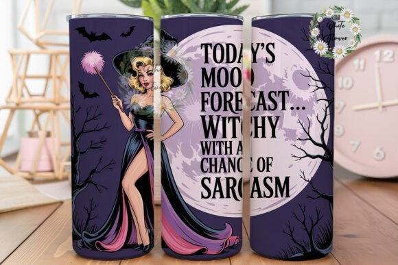 Glamorous Witchy Mood 20oz Tumbler Wrap Review