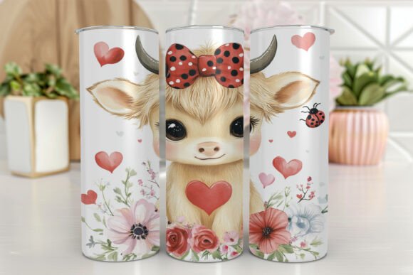 Highland Cow with Tumbler Wrap: A Designer's Review
