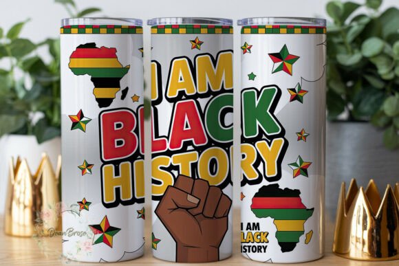I Am Black History Tumbler PNG: A Designer's Review