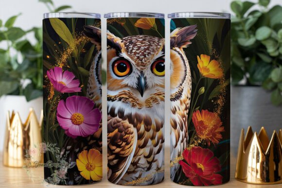 Magical Owl Floral 20oz Tumbler Wrap Review