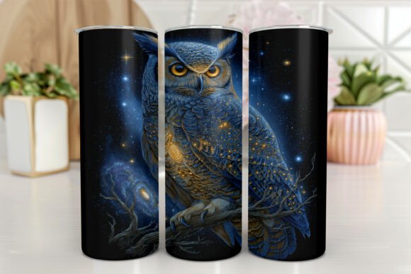 Owl Floral Watercolor Seamless Tumbler Review