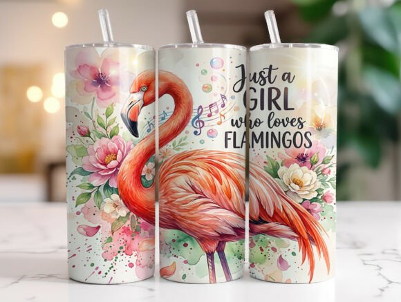 Pink Flamingo Floral Tumbler Sublimation Review