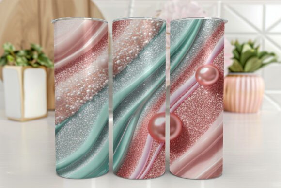 Purple Marble Tumbler Wrap Gold Glitter Review