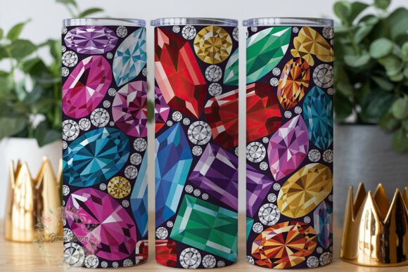 Sparkling Gemstone Cluster Tumbler Wrap Review