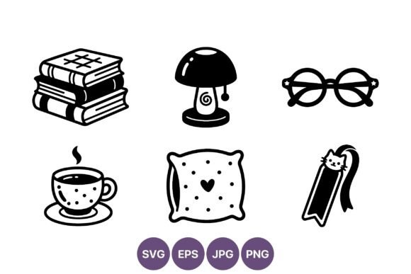 Stacked Books Cup Glasses Pillow Review